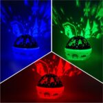 Proiector, Rotativ, Camera de Craciun, LED, Om de Zapada, 16.5x14cm, DCJ231 - imagine 3
