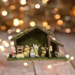 Decoratiune de Craciun, Lesle, 39x23cm, 11 Figuri, DCJ232 - imagine 3