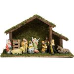 Decoratiune de Craciun, Lesle, 39x23cm, 11 Figuri, DCJ232