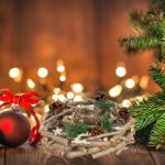 Decoratiune de Craciun, Suport, Lemn, Lumanare, Pastila, Decorat, Conuri, 32cm, DCJ250 - imagine 5