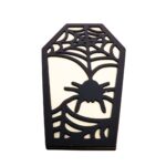 Decoratiune de Halloween, Lemn, Negru, 30x16 cm, DH046 - imagine 3