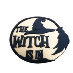 Decoratiune de Halloween, Lemn, Negru, 30x30 cm, DH048 - imagine 2