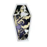 Decoratiune de Halloween, Lemn, Negru, 30x16 cm, DH052