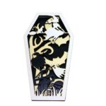 Decoratiune de Halloween, Lemn, Negru, 30x16 cm, DH052 - imagine 2