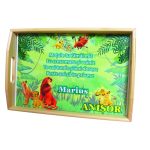 Set Mot Personalizat, Simba, 6 Piese, Lemn, Verde, 20x30cm, SMD083 - imagine 3