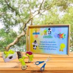 Set Mot Personalizat, Tweety, 5 Piese, Lemn, Galben, 20x30cm, SMD116 - imagine 4