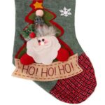 ciorap craciun mos craciun verde