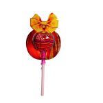 Decoratiune de Craciun, Bomboana Chupa Chups, Rosu, 7x5 cm, 004 - imagine 3