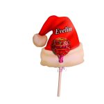 Decoratiune de Craciun, Bomboana Chupa Chups, Rosu, 7x6 cm, 008 - imagine 3