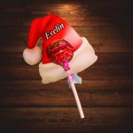 Decoratiune de Craciun, Bomboana Chupa Chups, Rosu, 7x6 cm, 008 - imagine 5