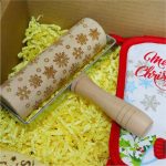 Set cadou Craciun 3 piese, Ustensile bucatarie, Manusa, 32,5x25,5x10,5 cm, SCC001 - imagine 4