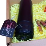 Set cadou Craciun 3 piese, Cafea Lavazza, Ciocolata, Termos negru smart, 32,5x25,5x10,5 cm, SCC006 - imagine 3