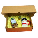 Set cadou Craciun 3 piese, Ceai, Cana, Miere, 32,5x25,5x10,5 cm, SCC010