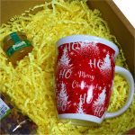 Set cadou Craciun 3 piese, Ceai, Cana, Miere, 32,5x25,5x10,5 cm, SCC011 - imagine 4