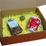 Set cadou Craciun 3 piese, Ceai, Cana, Miere, 32,5x25,5x10,5 cm, SCC011 - imagine 3