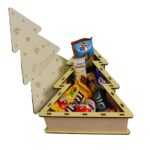 cutie dulciuri craciun brad personalizata