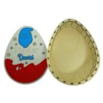 cutie dulciuri craciun ou mos albastru