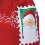 sac mos craciun timbru