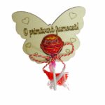 Martisor Chupa Chups, Fluture, 10x8 cm, BM026 - imagine 4