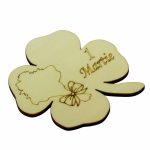 Baza martisor trifoi, 1 Martie, 8x8 cm, BM033 - imagine 4