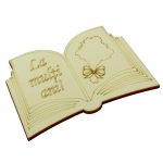 Baza martisor carte, La multi ani, 10x7 cm, BM0047 - imagine 3