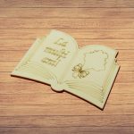 Baza martisor carte, La multi ani, 10x7 cm, BM0047 - imagine 4