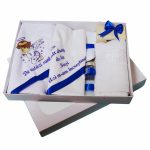 Trusou Botez Inger, 7 Piese, Bleumarin, TRS009