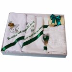 Trusou Botez Inger, 7 Piese, Verde, TRS010 - imagine 3