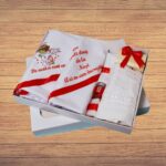 Trusou Botez Ingers, 7 Piese, Rosu, TRS016 - imagine 5