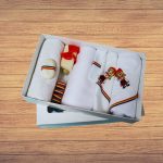 Trusou Botez Traditional, Fata, Complet, 8 Piese, Tricolor, TRS018 - imagine 5