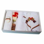 Trusou Botez Traditional, Fata, Complet, 8 Piese, Tricolor, TRS018 - imagine 3