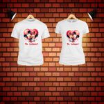 Set Tricouri Cuplu Alb Mesaj Te Iubesc Tuv005 3