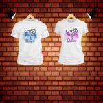 Set Tricouri Cupluri Alb Tuv009 3