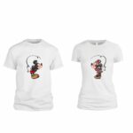 Tricouri Asortate Cuplu Alb Tuv003