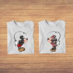 Tricouri Asortate Cuplu Alb Tuv003 2