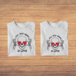 Tricouri Cuplu Cu Mesaj Alb Tuv008 2