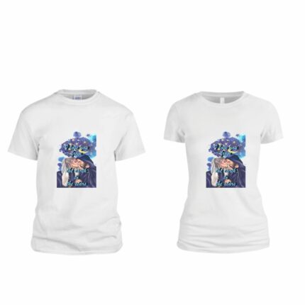 Tricouri Personalizate Cuplu Alb Tuv010