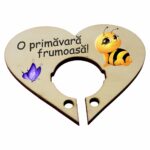 Baza martisor inima, Baza acadea,10x8 cm, BBUV001 - imagine 4