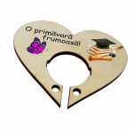 Baza martisor inima, Baza acadea,10x8 cm, BBUV011 - imagine 3