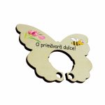 Baza martisor fluture, Baza acadea,11x8 cm, BBUV015 - imagine 4