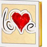 Cutie Aranjamente Licheni, Model Love, BL032 - imagine 3