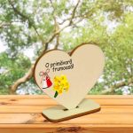 Baza martisor inima, 1 Martie, 10x8 cm, BMUV004 - imagine 4