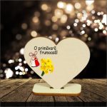 Baza martisor inima, 1 Martie, 10x8 cm, BMUV004 - imagine 5