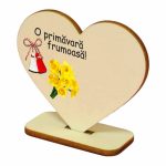 Baza martisor inima, 1 Martie, 10x8 cm, BMUV004 - imagine 3