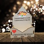 Cutie Flori Profesoara, Educatoare, Lemn, CAUV035 - imagine 4