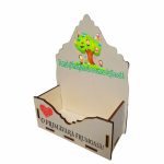Cutie Aranjamente Florale, Lemn, Profesoara, Educatoare, CAUV036 - imagine 3