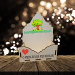 Cutie Aranjamente Florale, Lemn, Profesoara, Educatoare, CAUV036 - imagine 4