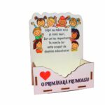 Cutie Flori Profesoara, Educatoare, Lemn, CAUV039 - imagine 3