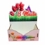 Cutie Aranjamente Florale, Lemn, 8 Martie, CAUV045 - imagine 4