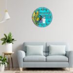 Ceas personalizat pentru bunica, Lemn, 40x40cm, CSMUV001 - imagine 2